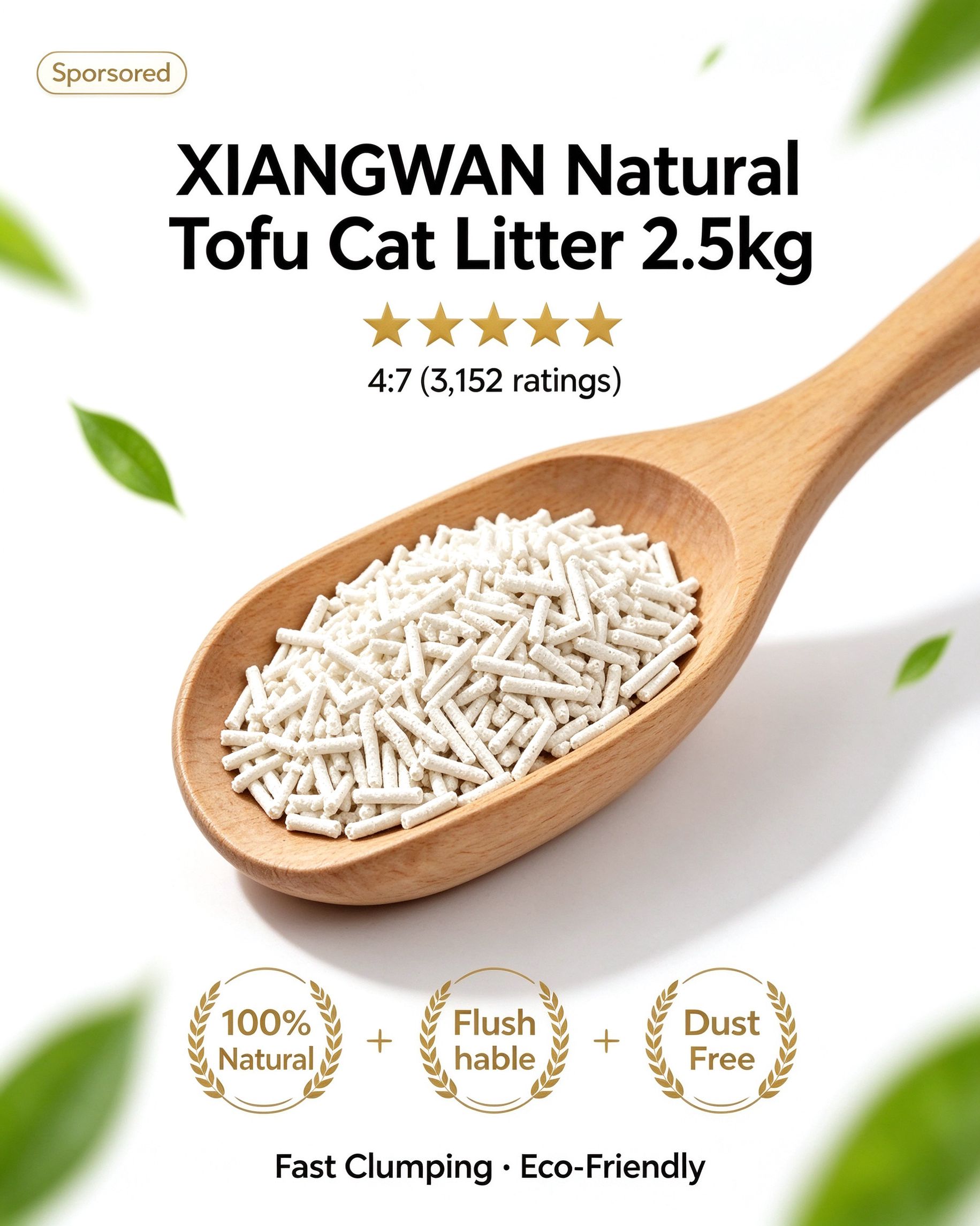 Tofu Cat Litter 2.5kg