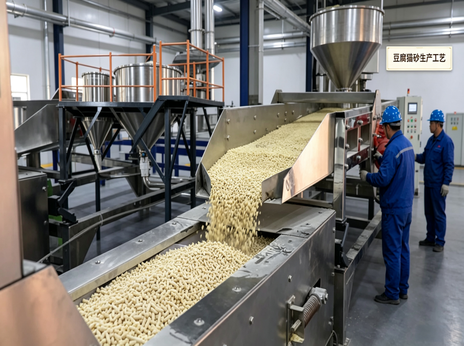 Tofu cat litter production line